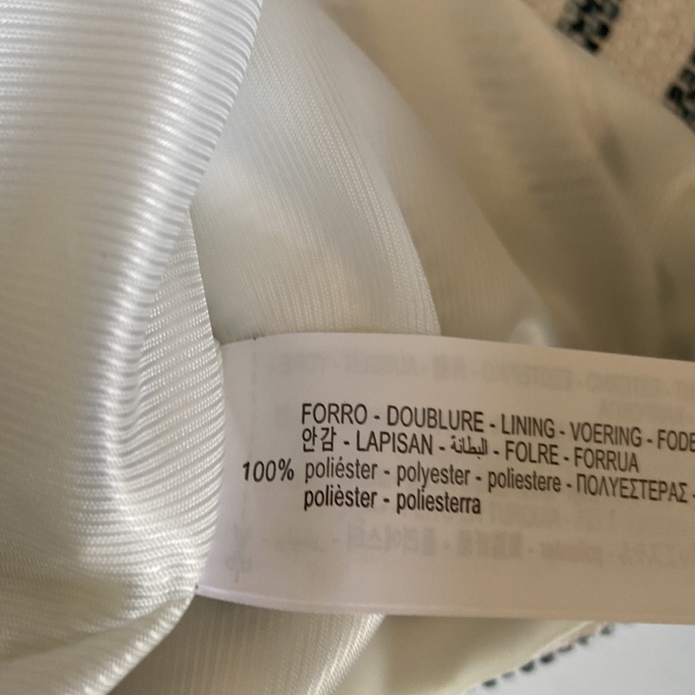 ZARA striped textured cropped blazer blogger favorite - Picture 9 of 10